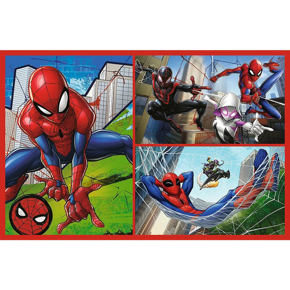 Puzzle trefl 2x70 marvel spider-man aventurile lui spider-man