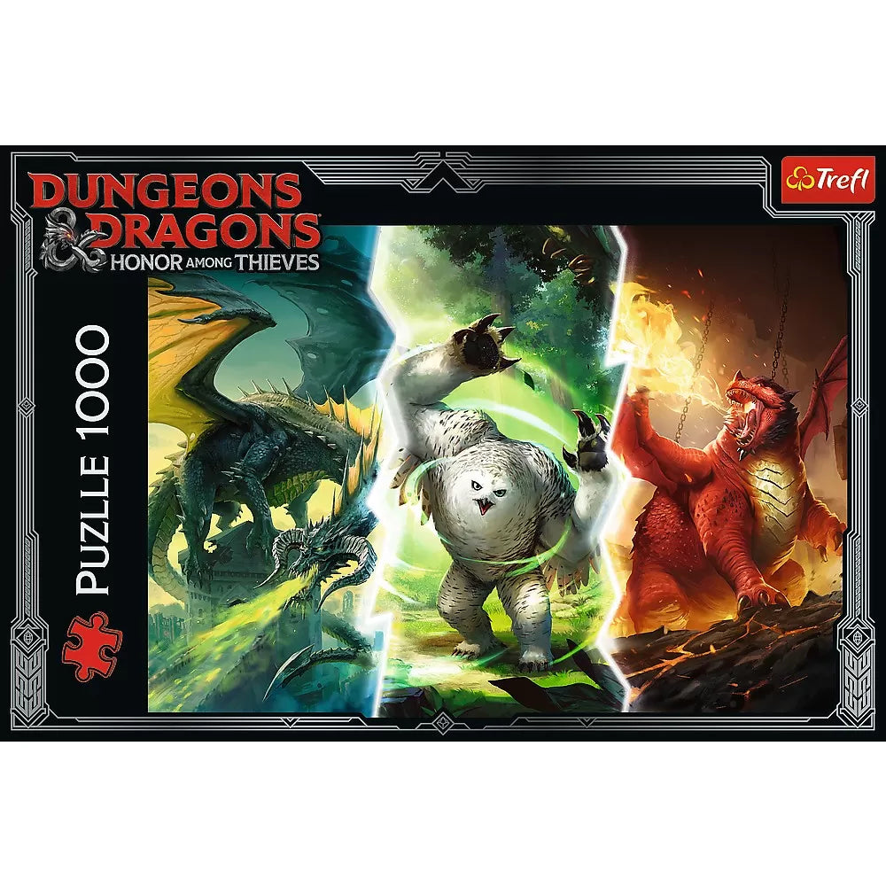 Puzzle trefl 1000 dungeons dragons legendere misterioase