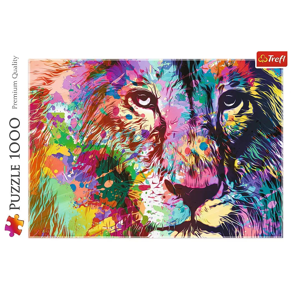 Puzzle trefl 1000 leul colorat