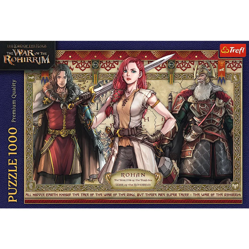 Puzzle trefl 1000 stapanul inelelor razboiul rohirrimilor