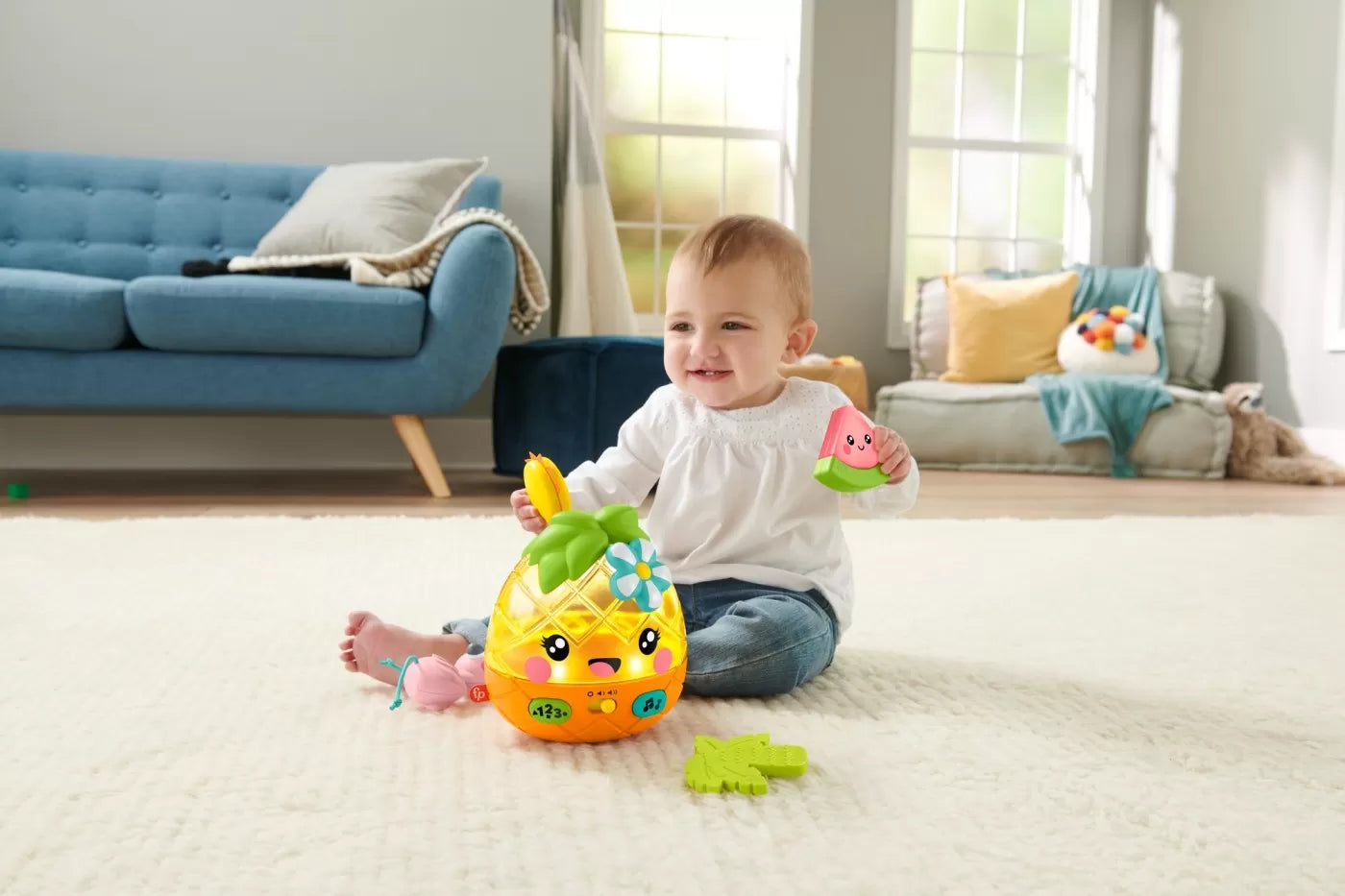 Fisher price ananas cu sunete si lumini