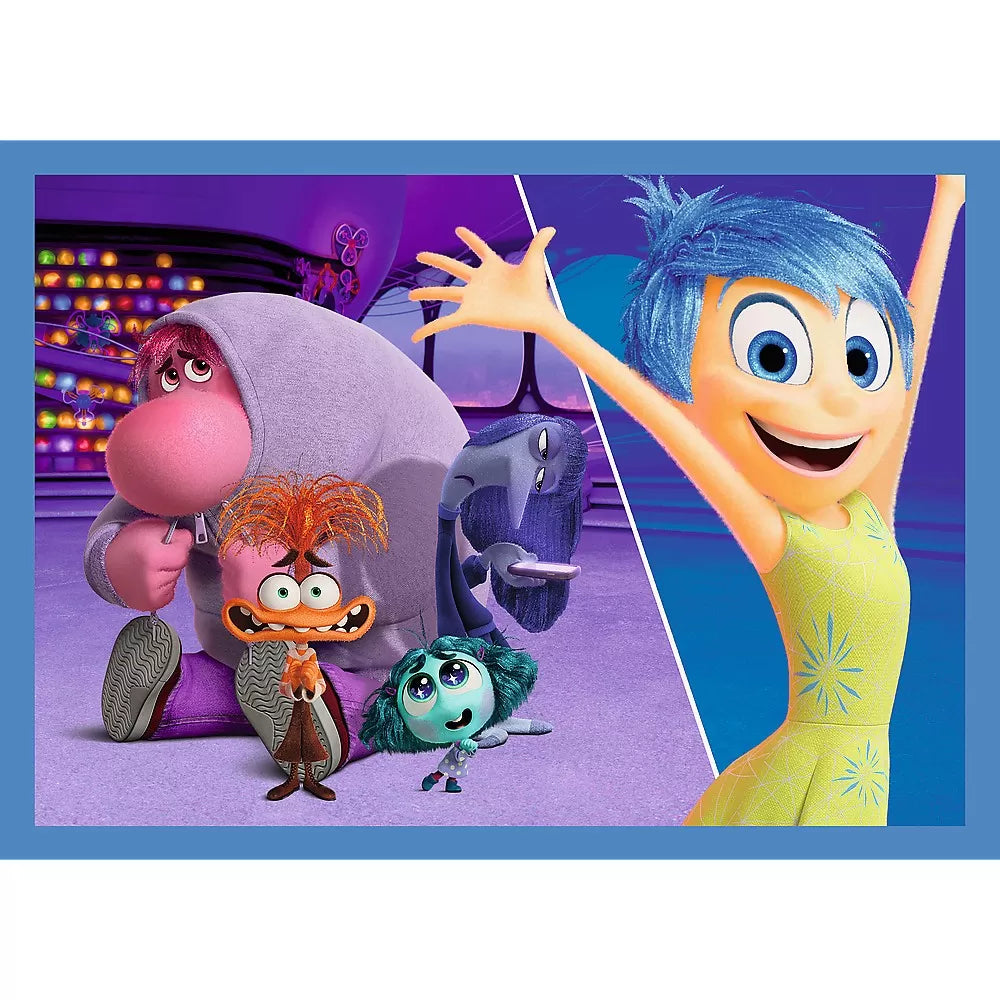 Puzzle trefl 4in1 disney inside out 2 o lume plina de emotii