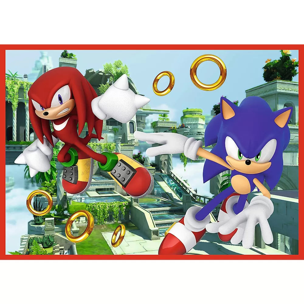 Puzzle trefl 4in1 sonic aventurile lui sonic