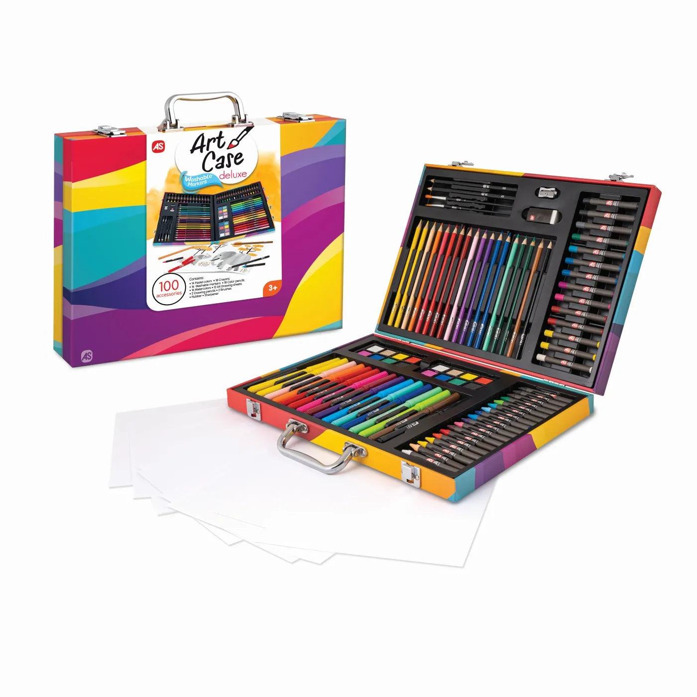 Husa pentru desen deluxe 100 accesorii