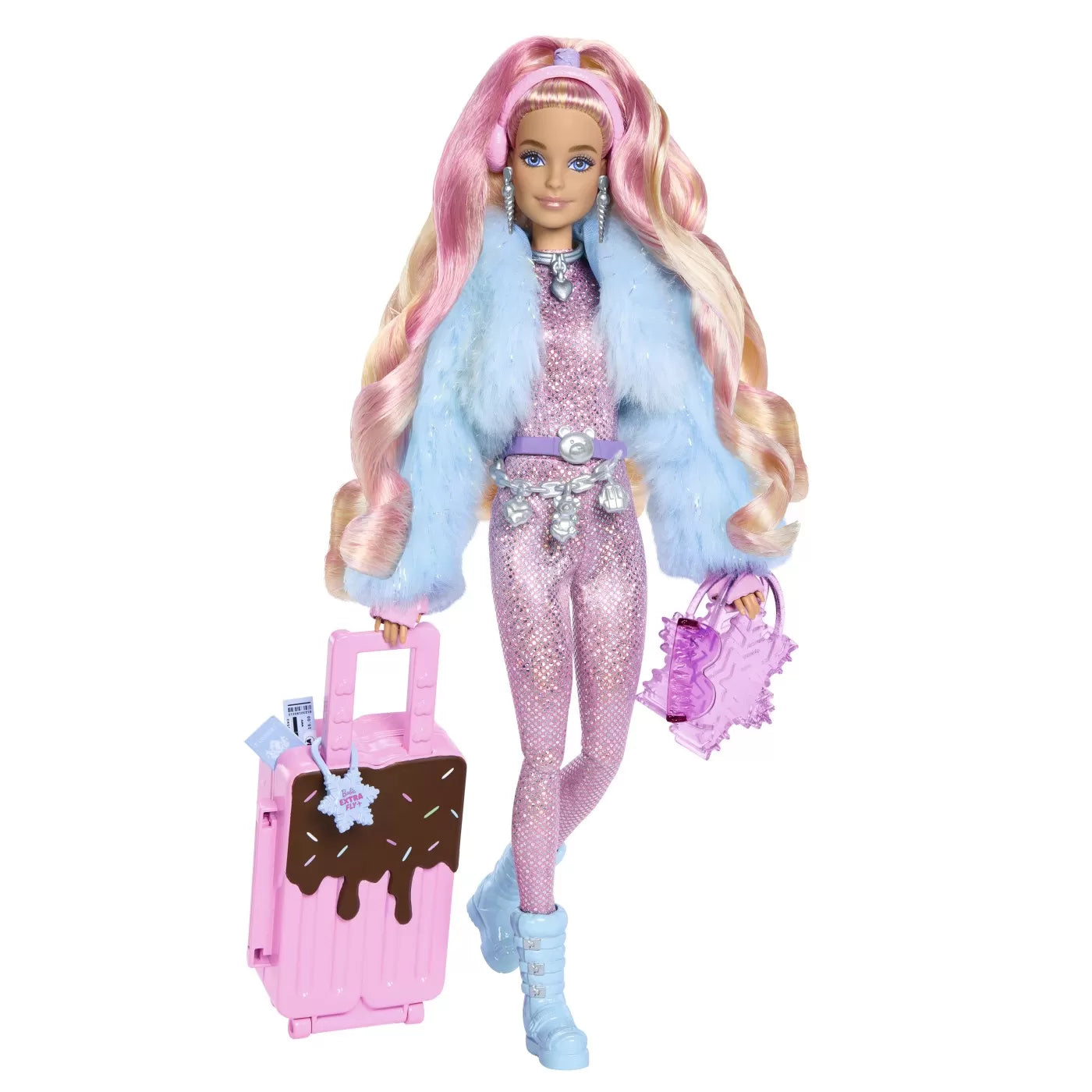 Barbie extra fly papusa barbie blonda la munte
