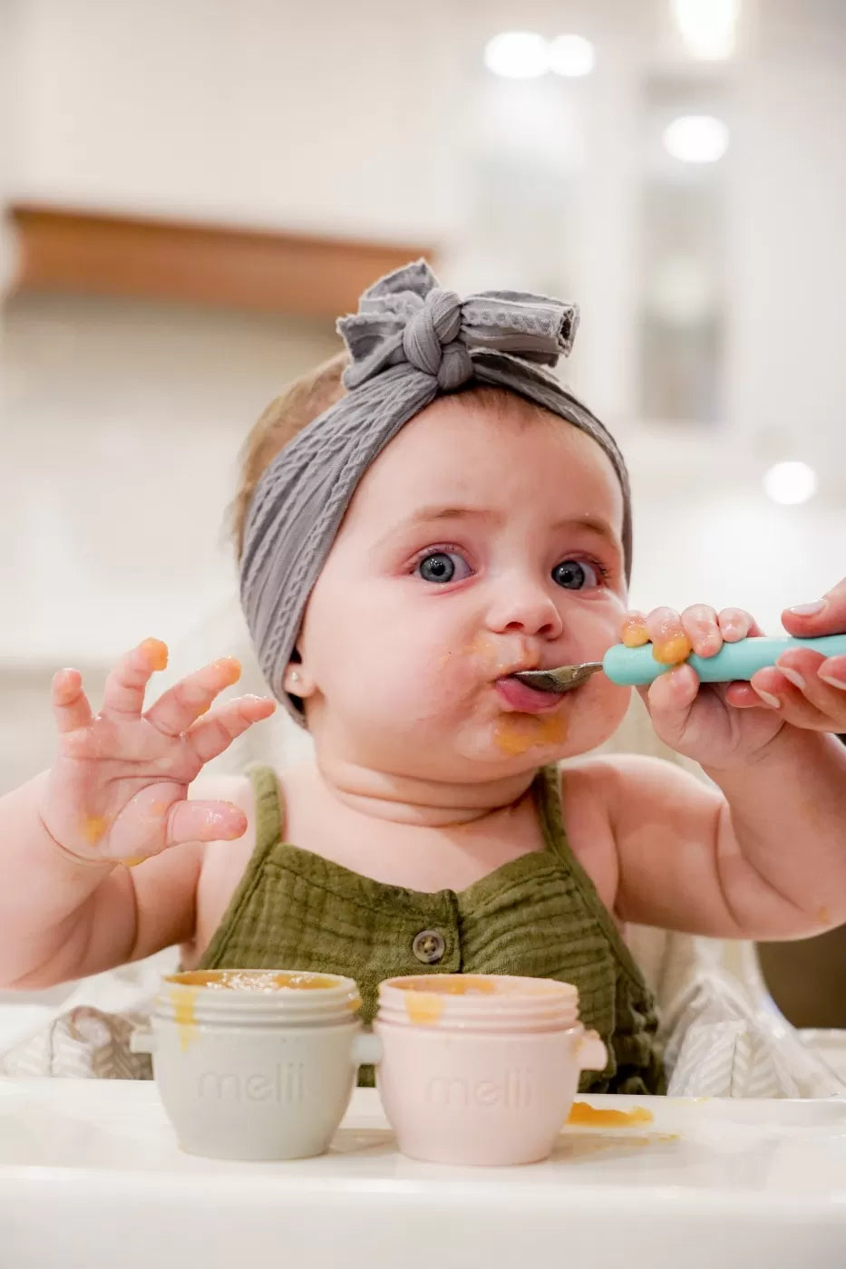 Set lingurita-furculita, melii, blue&purple