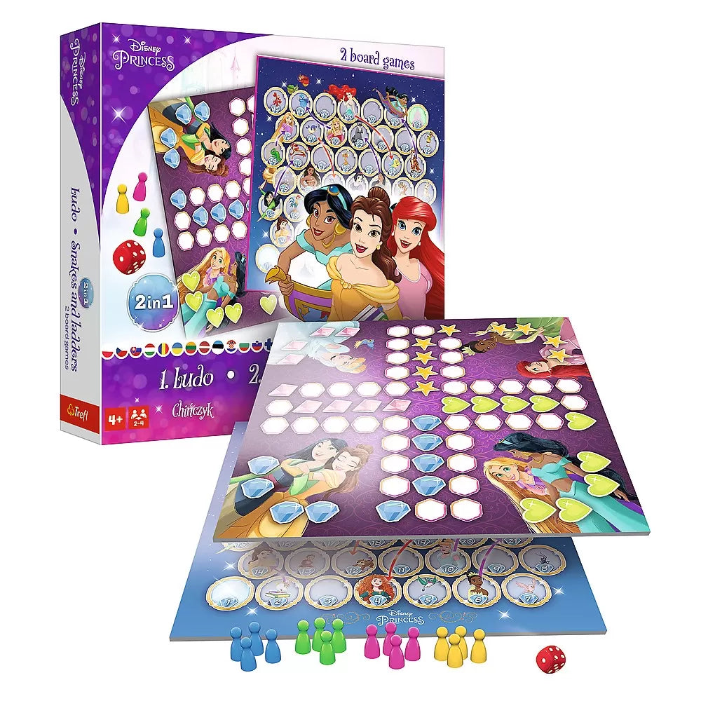 Joc disney princess 2in1 ludo si serpisori scari