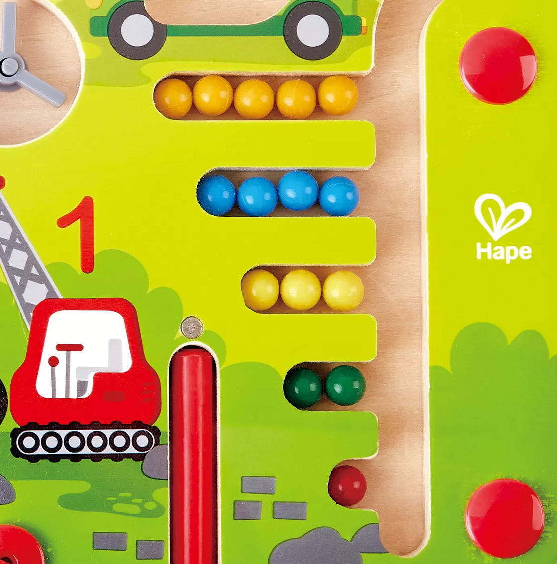 Hape labirint magnetic constructii si numere