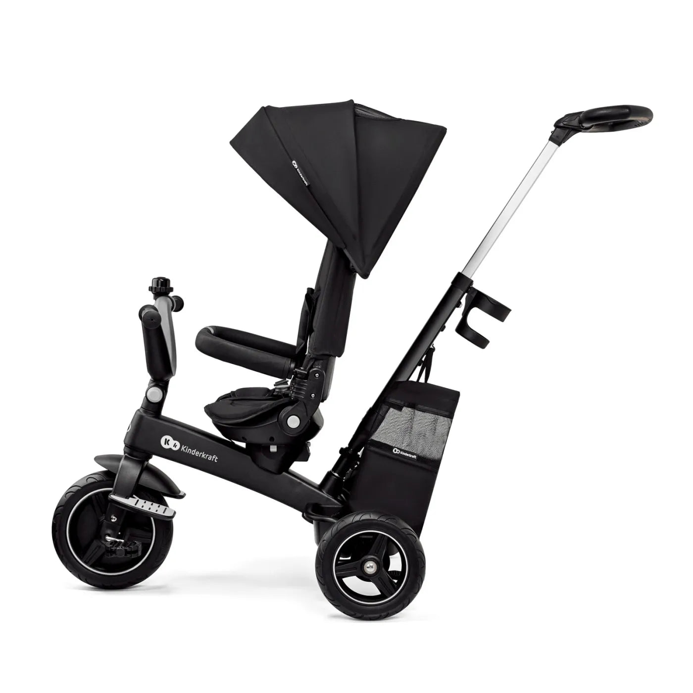 Tricicleta kinderkraft easytwist, black
