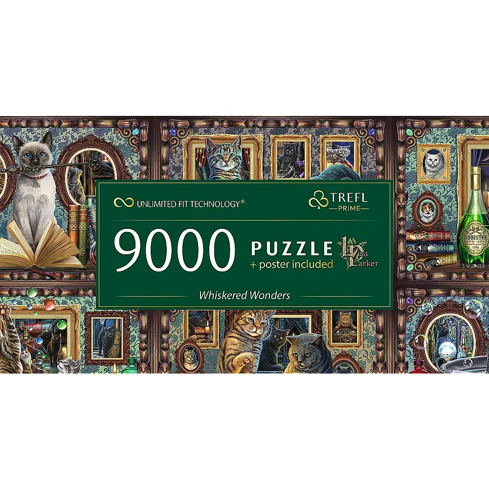 Puzzle trefl uft 9000 lisa parker minuni cu mustati