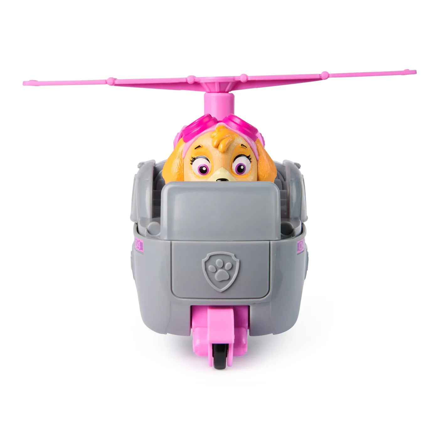 Patrula catelusilor set vehicul de baza elicopter si figurina skye