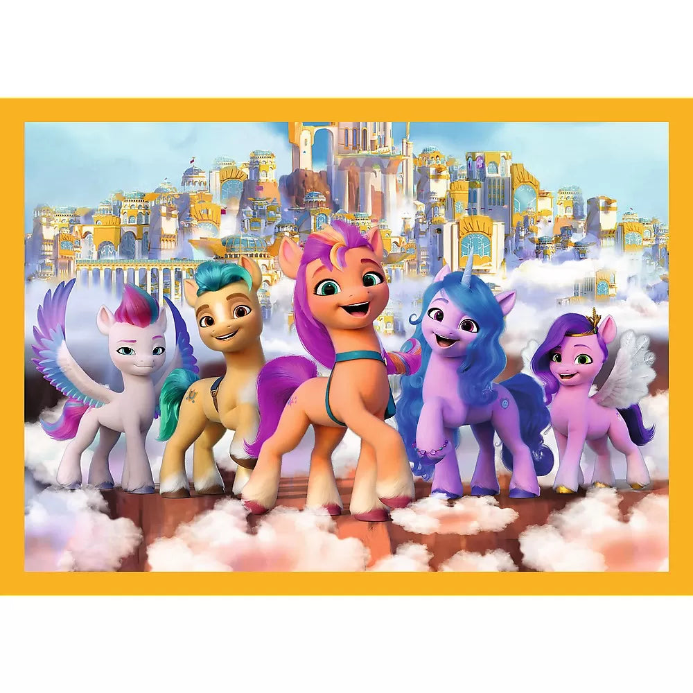 Puzzle trefl 4in1 my little pony sa cunoastem poneii