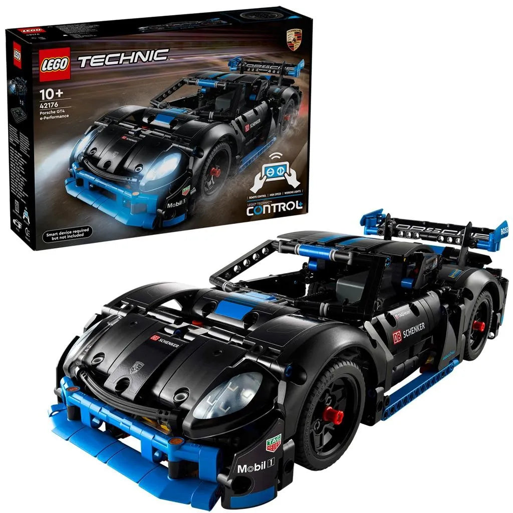 Lego technic masina de curse porsche gt4 e-performance 42176
