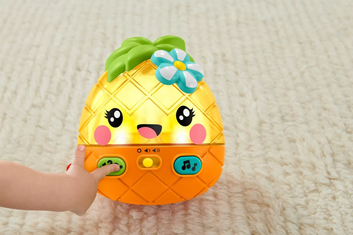 Fisher price ananas cu sunete si lumini