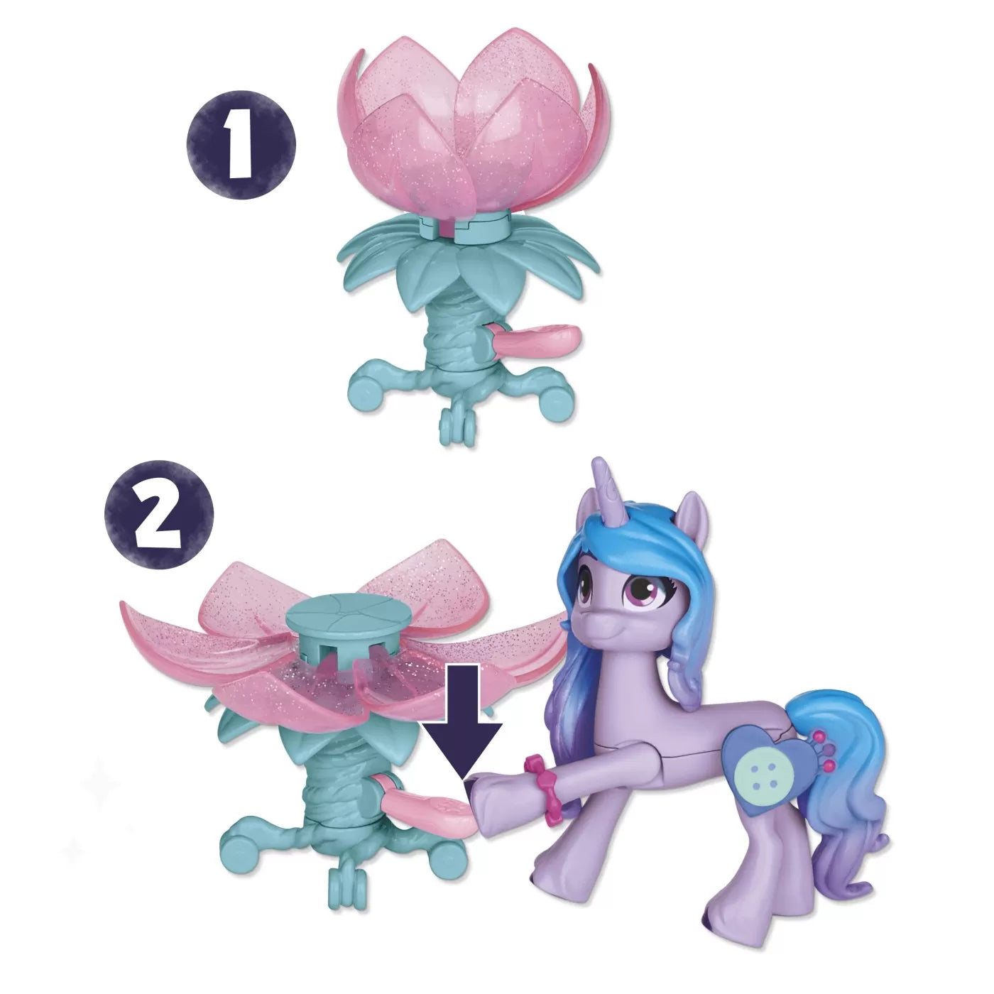 My little pony izzy moonbow petrecerea cu ceai a unicornilor