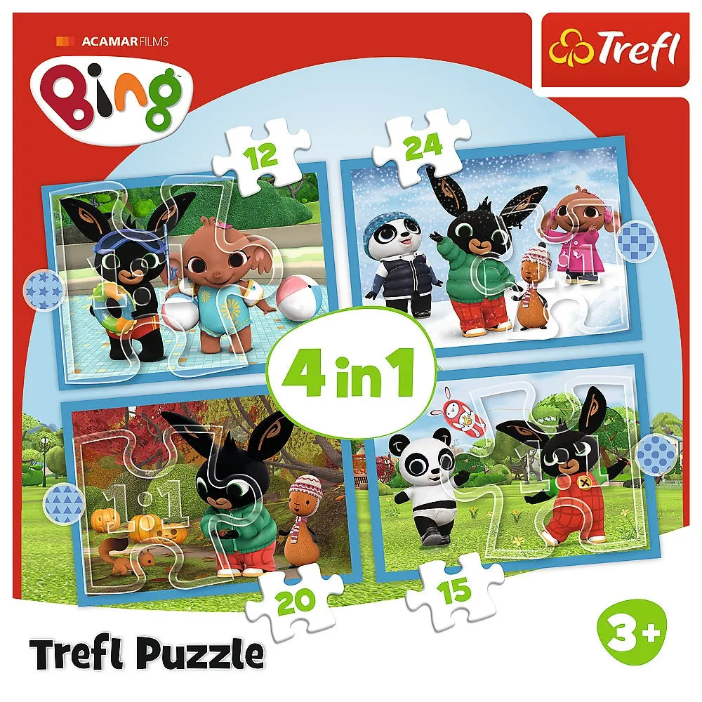 Puzzle trefl 4in1 acamar films happy bing