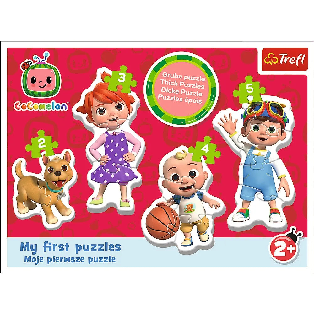 Puzzle trefl baby clasic cocomelon la joaca 14 piese