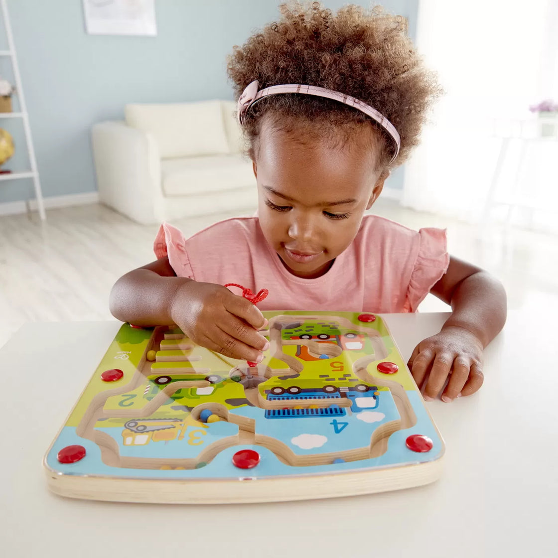 Hape labirint magnetic constructii si numere