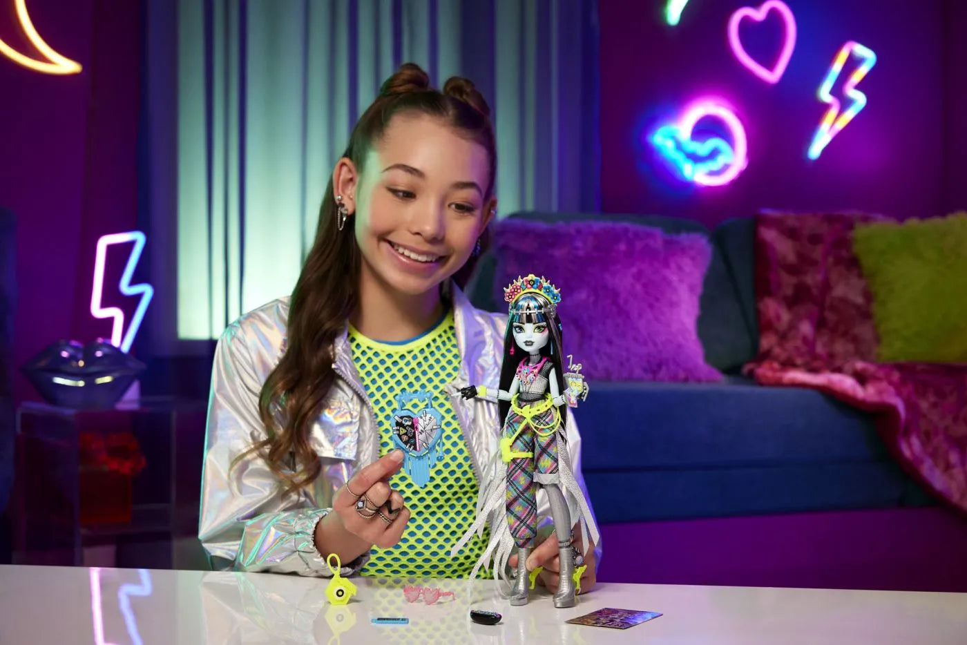 Monster high papusa frankie stein