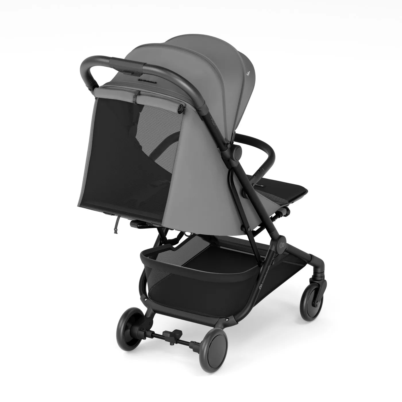 Carucior sport kinderkraft pilot 2, 0-22 kg, platinum grey