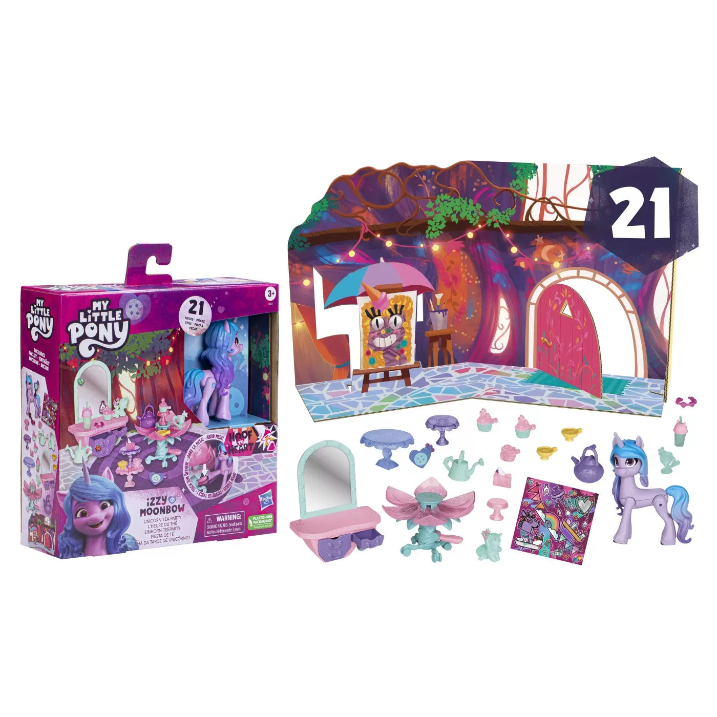 My little pony izzy moonbow petrecerea cu ceai a unicornilor