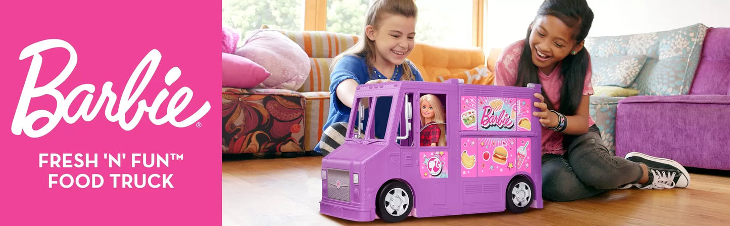 Barbie set cu rulota la picnic