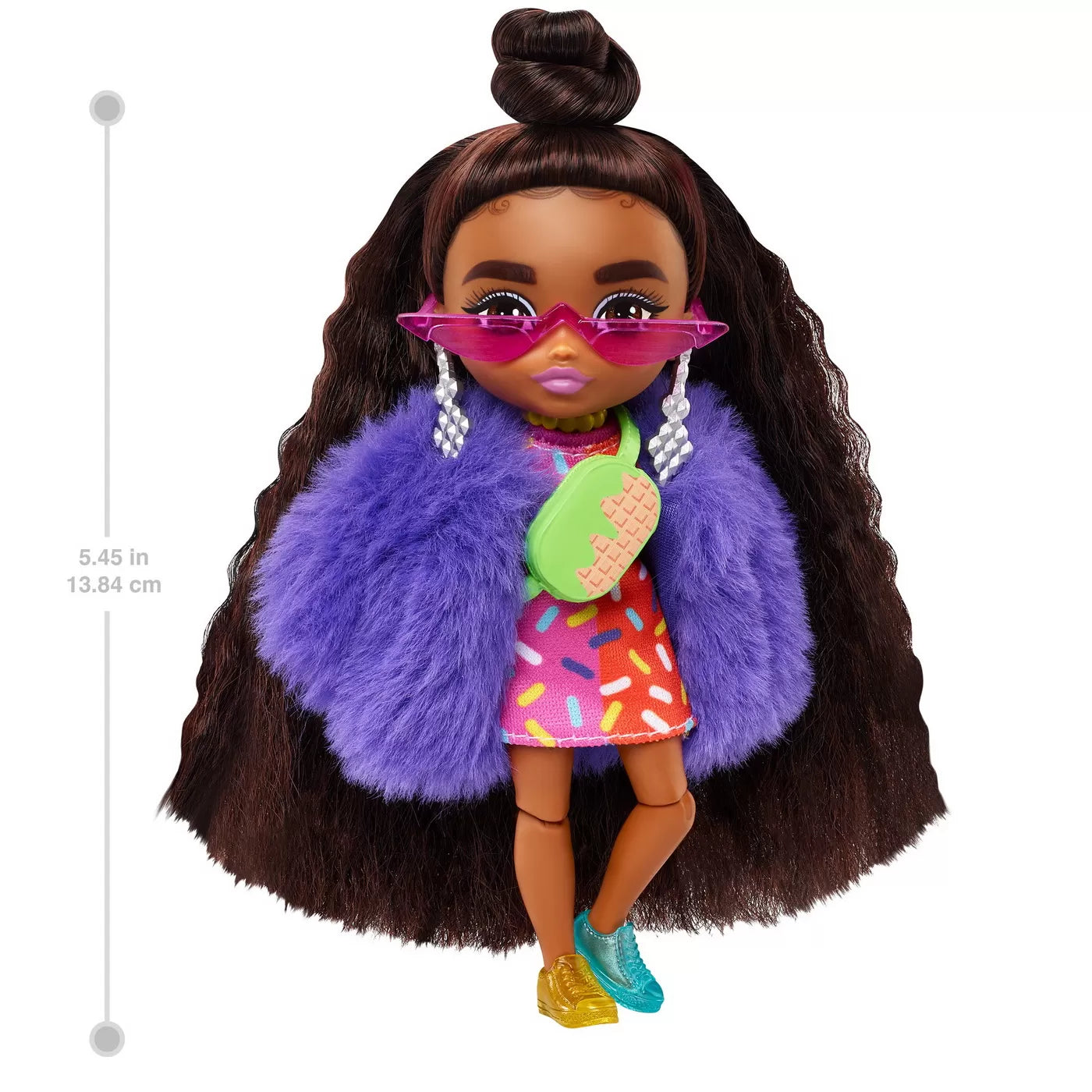 Barbie papusa barbie extra mini bruneta