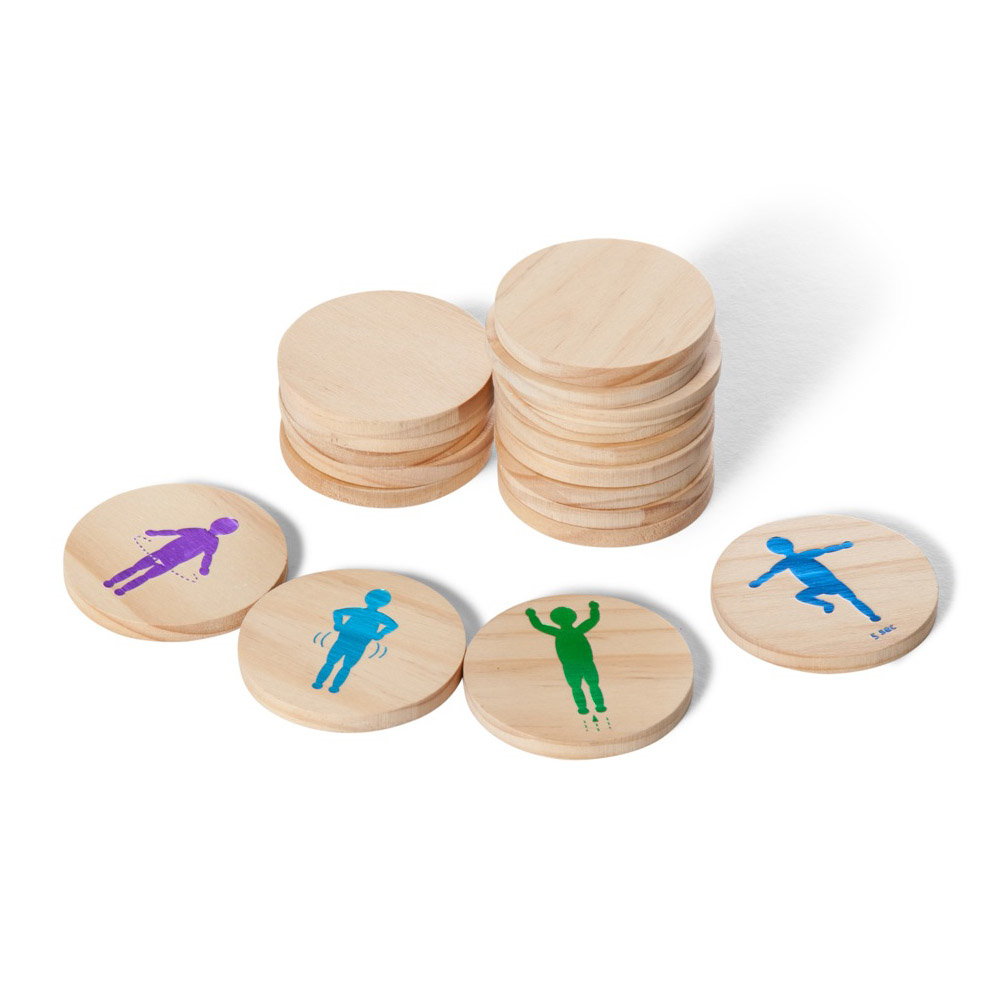 Memoreaza si imita, joc de motricitate