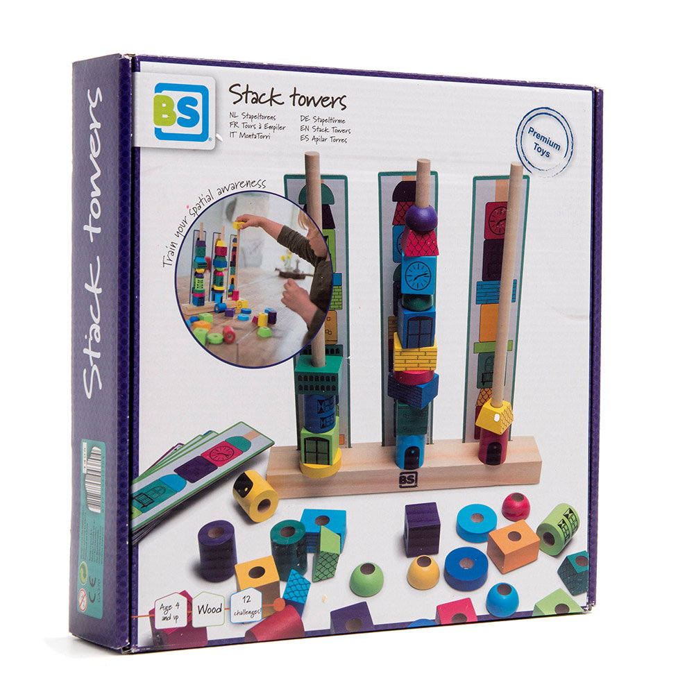 Stack Towers, joc de insirare cu modele de sortare