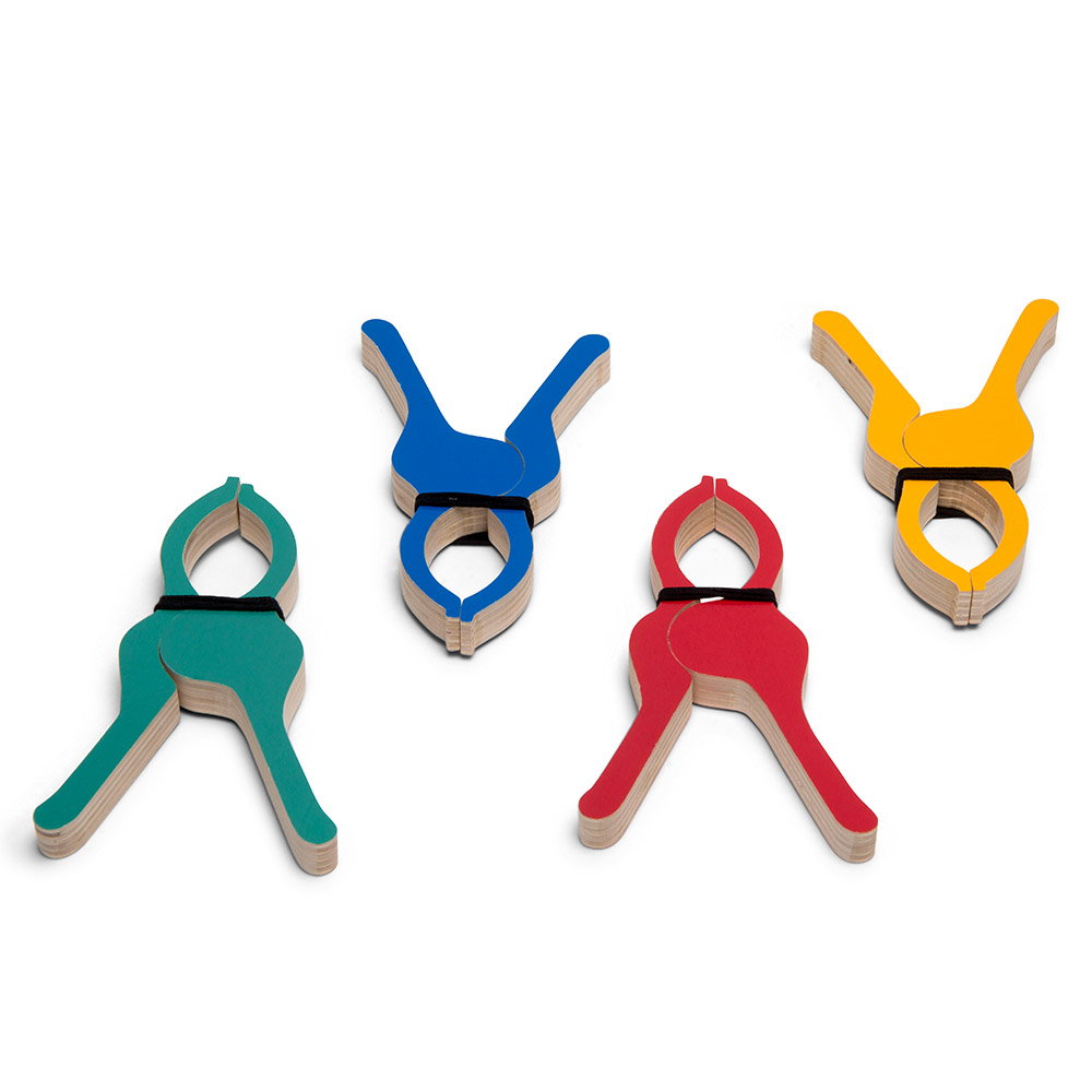 Cleste gigant din lemn, set 4 piese