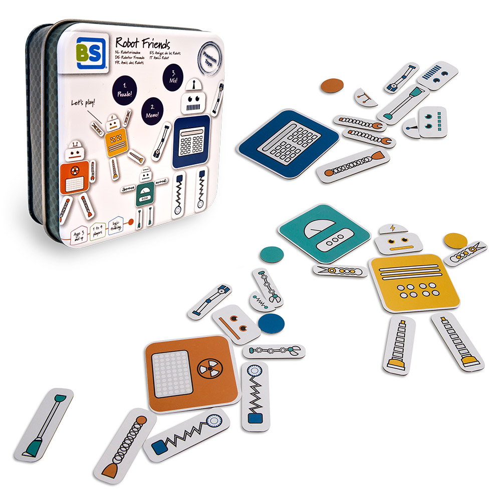 Robot Firends, joc de potrivire