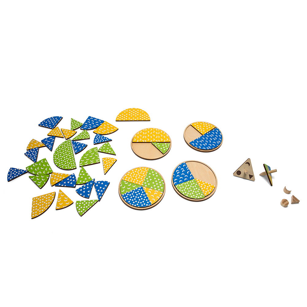 Roteste si potriveste, joc cu spinnere