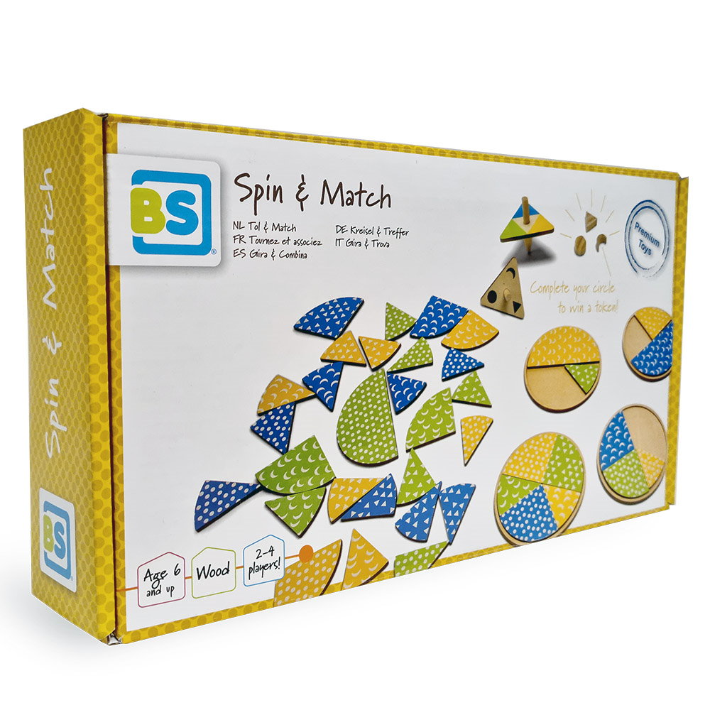 Roteste si potriveste, joc cu spinnere