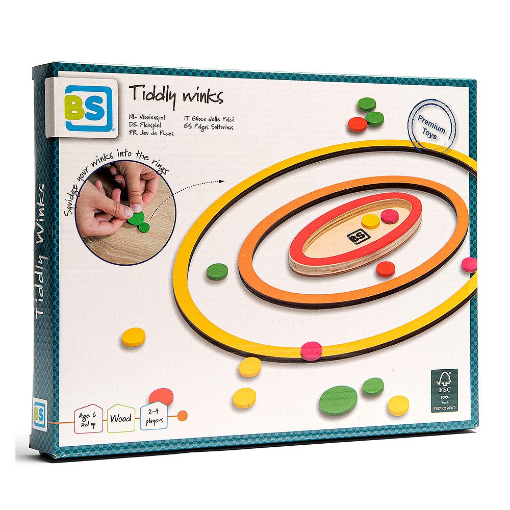 Tiddly Winks, joc tintar din lemn