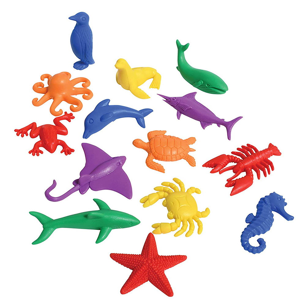 Set pentru sortat, 84 de Animale acvatice, Edx Education