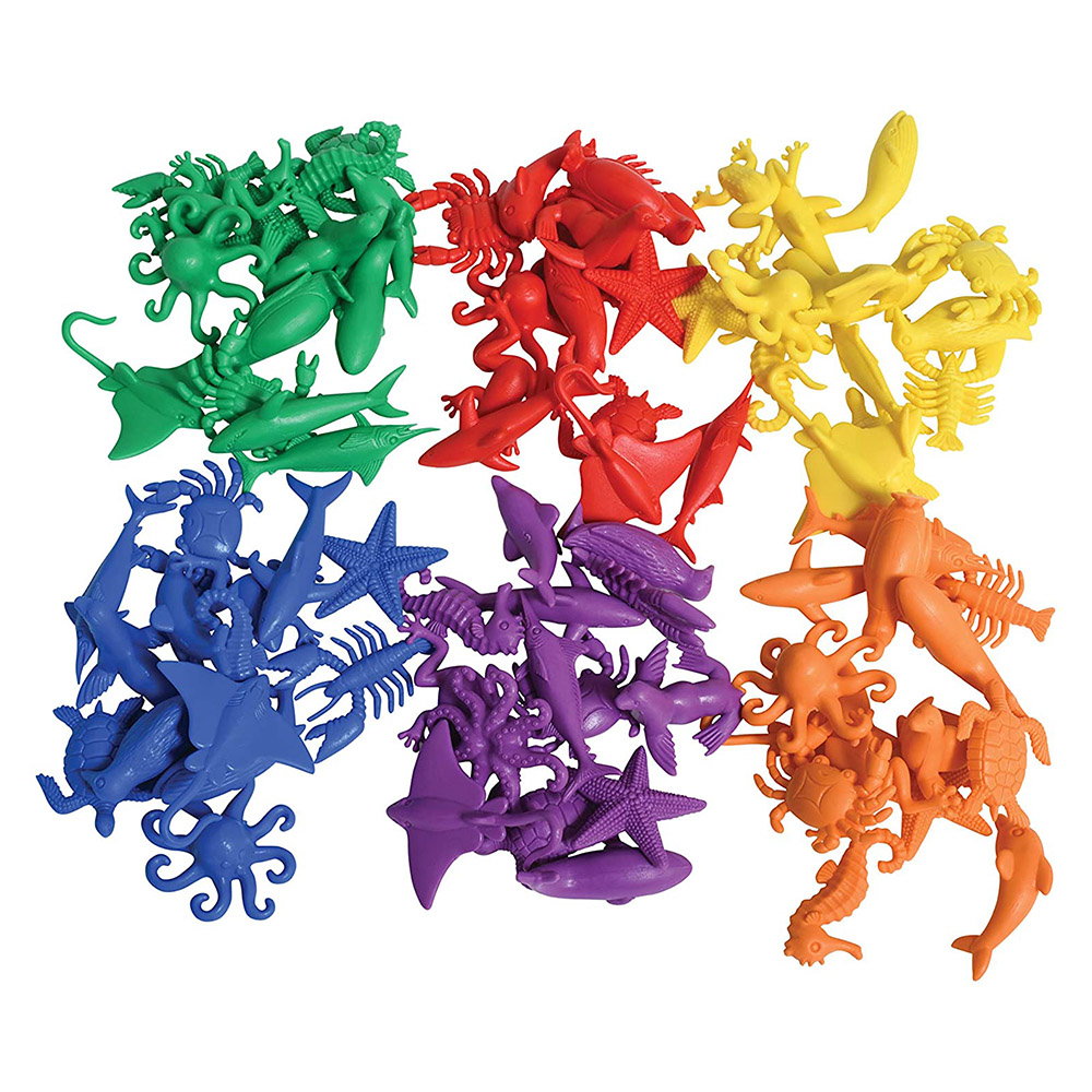 Set pentru sortat, 84 de Animale acvatice, Edx Education