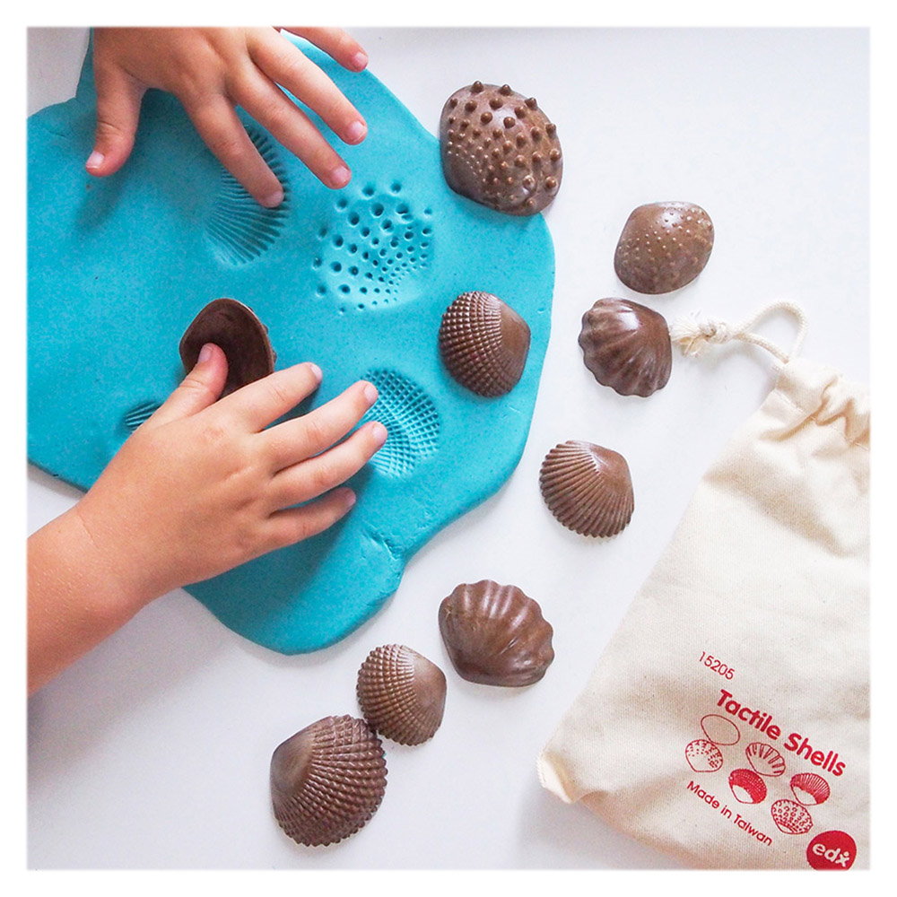 Scoici tactile, set senzorial cu 36 piese, Edx Education