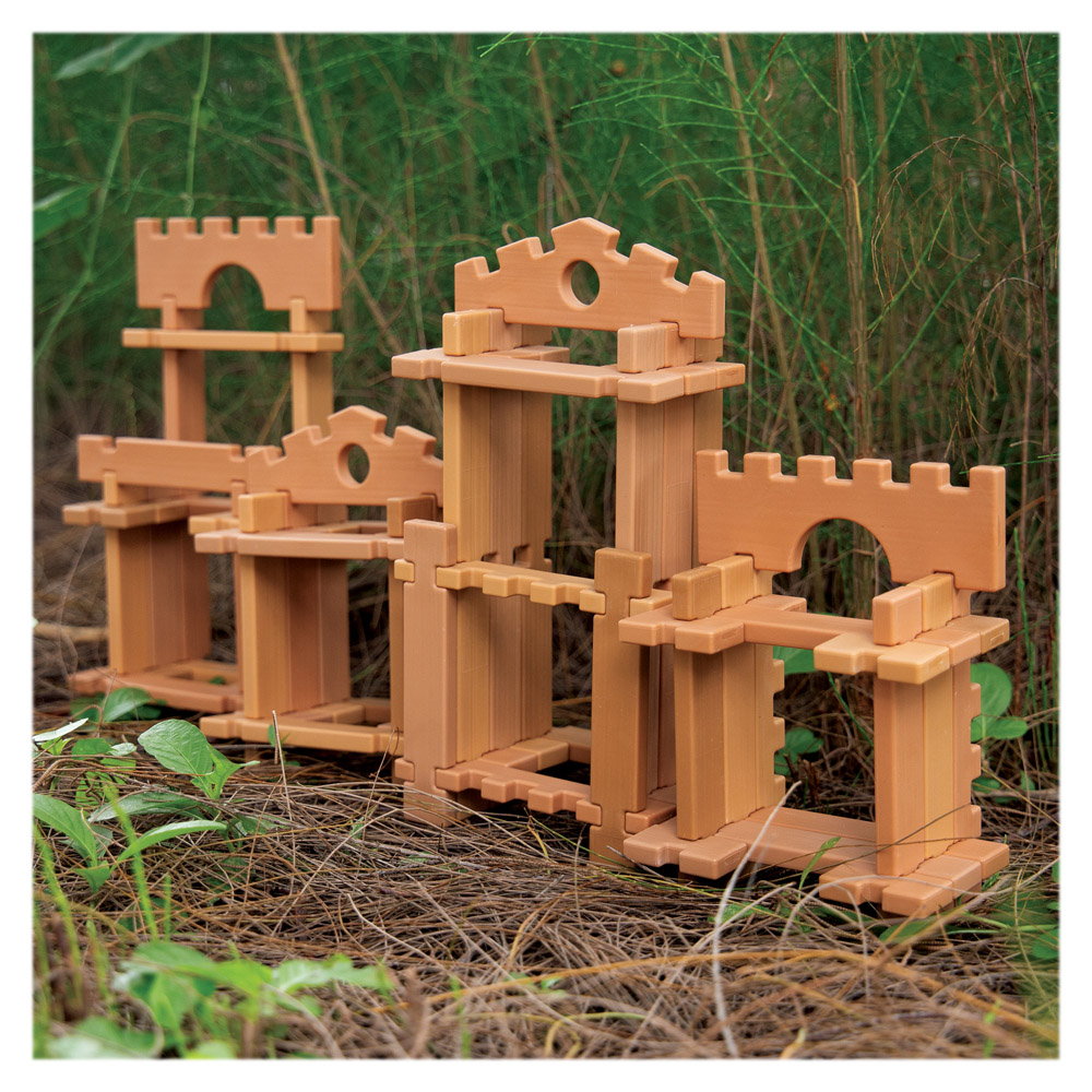 Notch Blocks, kit constructie Western, 85 piese, Guidecraft