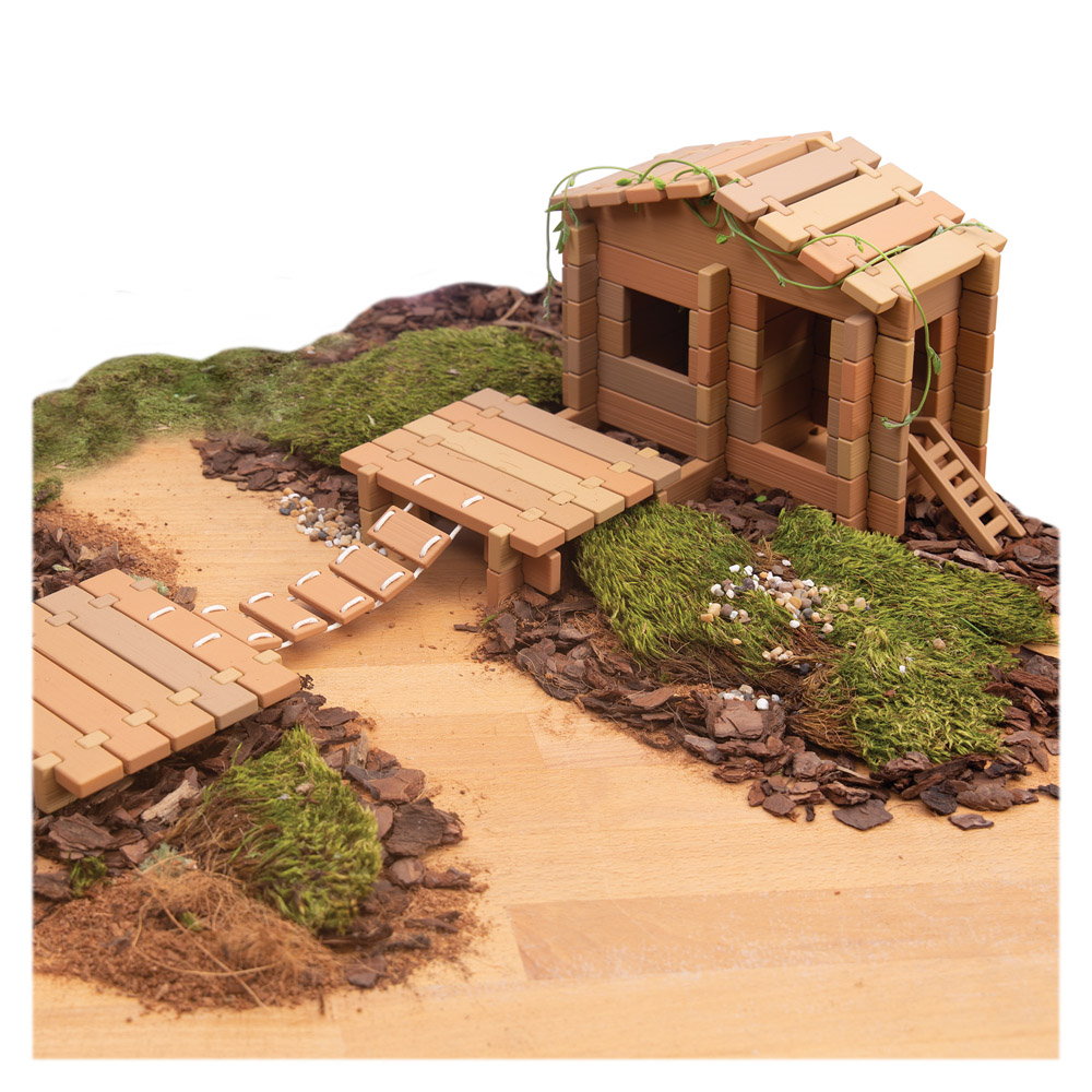 Notch Blocks, kit constructie Western, 85 piese, Guidecraft
