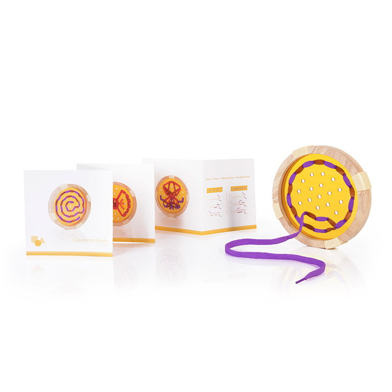 Geo Shape, set de insiretat cu ghiduri, Guidecraft
