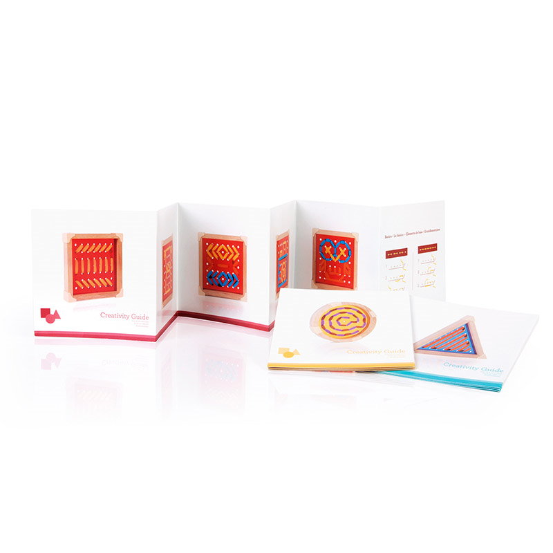 Geo Shape, set de insiretat cu ghiduri, Guidecraft