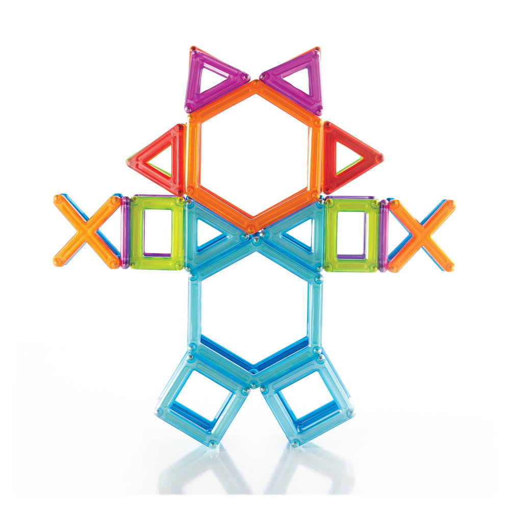 PowerClix Frames, set magnetic, 74 piese, Guidecraft