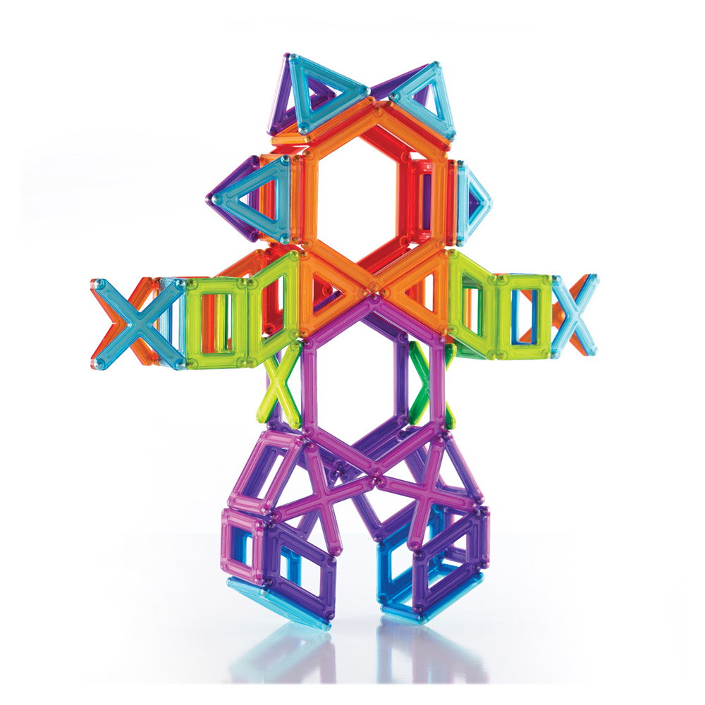 PowerClix Frames, set magnetic, 100 piese, Guidecraft