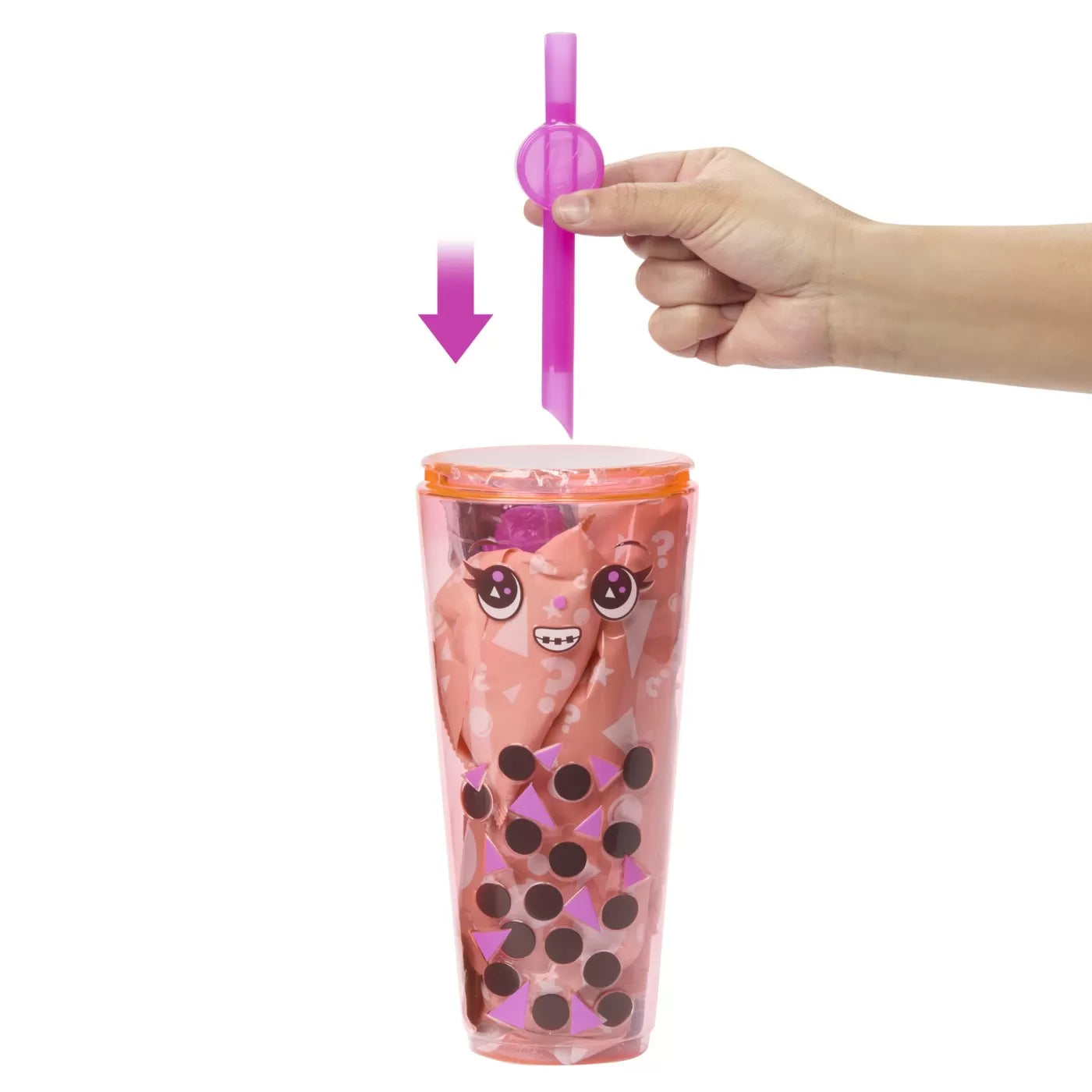 Barbie pop reveal bubble tea papusa barbie mango mochi