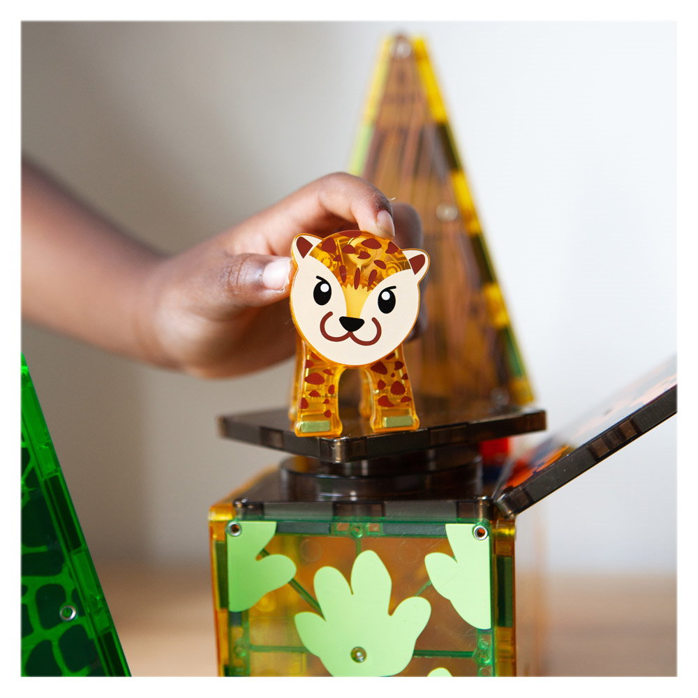 MAGNA-TILES Jungle Animals, set magnetic