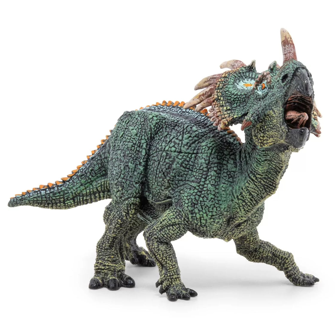 Papo figurina styracosaurus verde