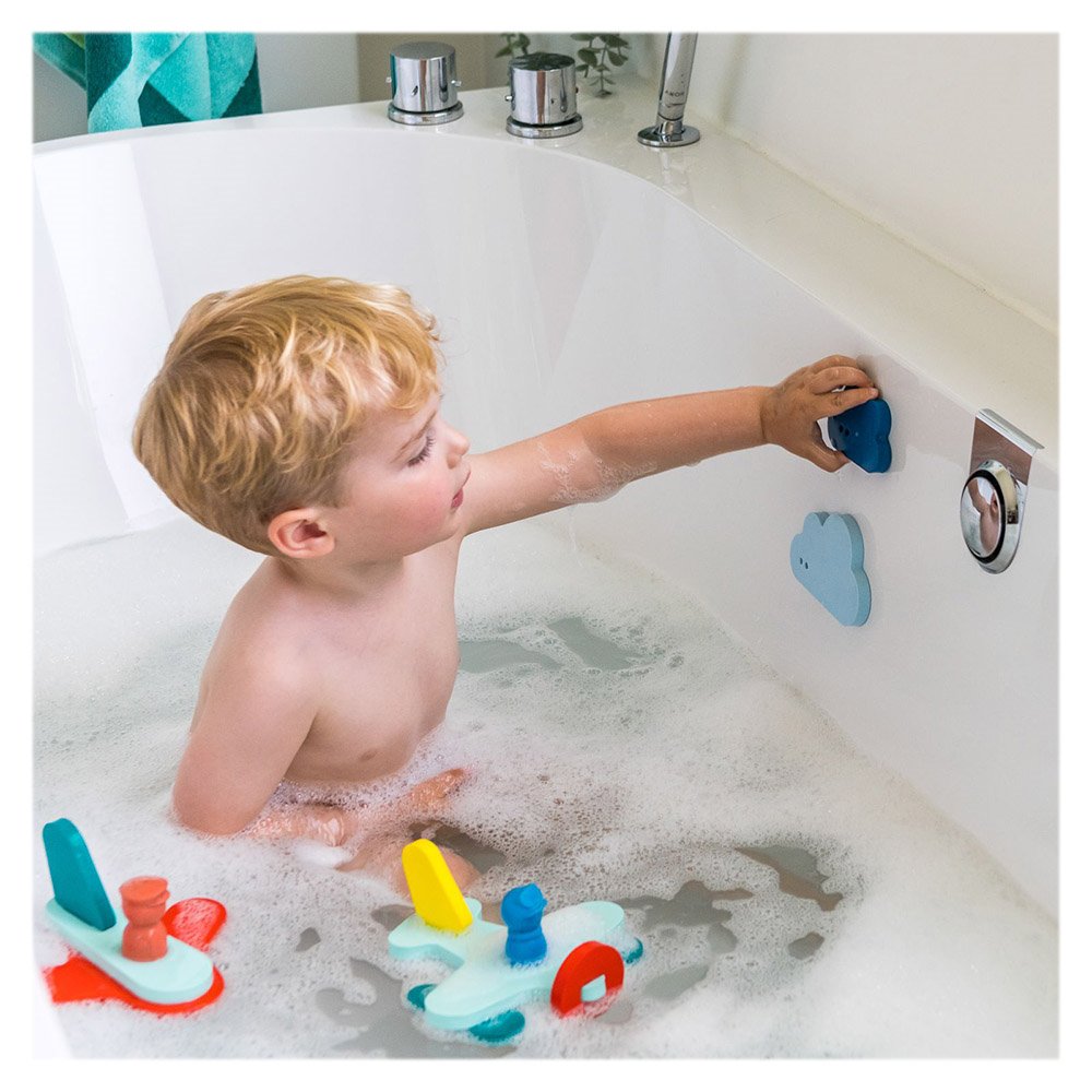 Jucarii de baie din spuma, Up in the air, Quut Toys