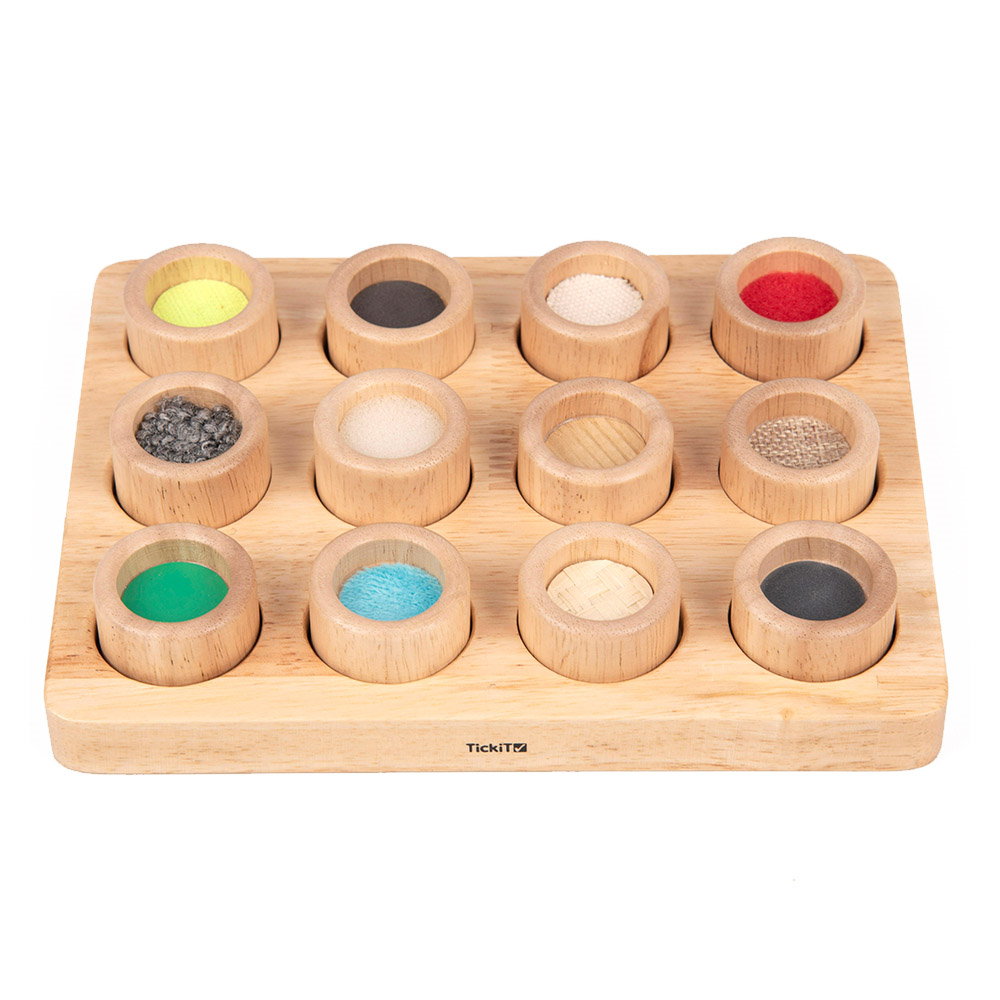 Panou senzorial, atinge si potriveste, TickiT