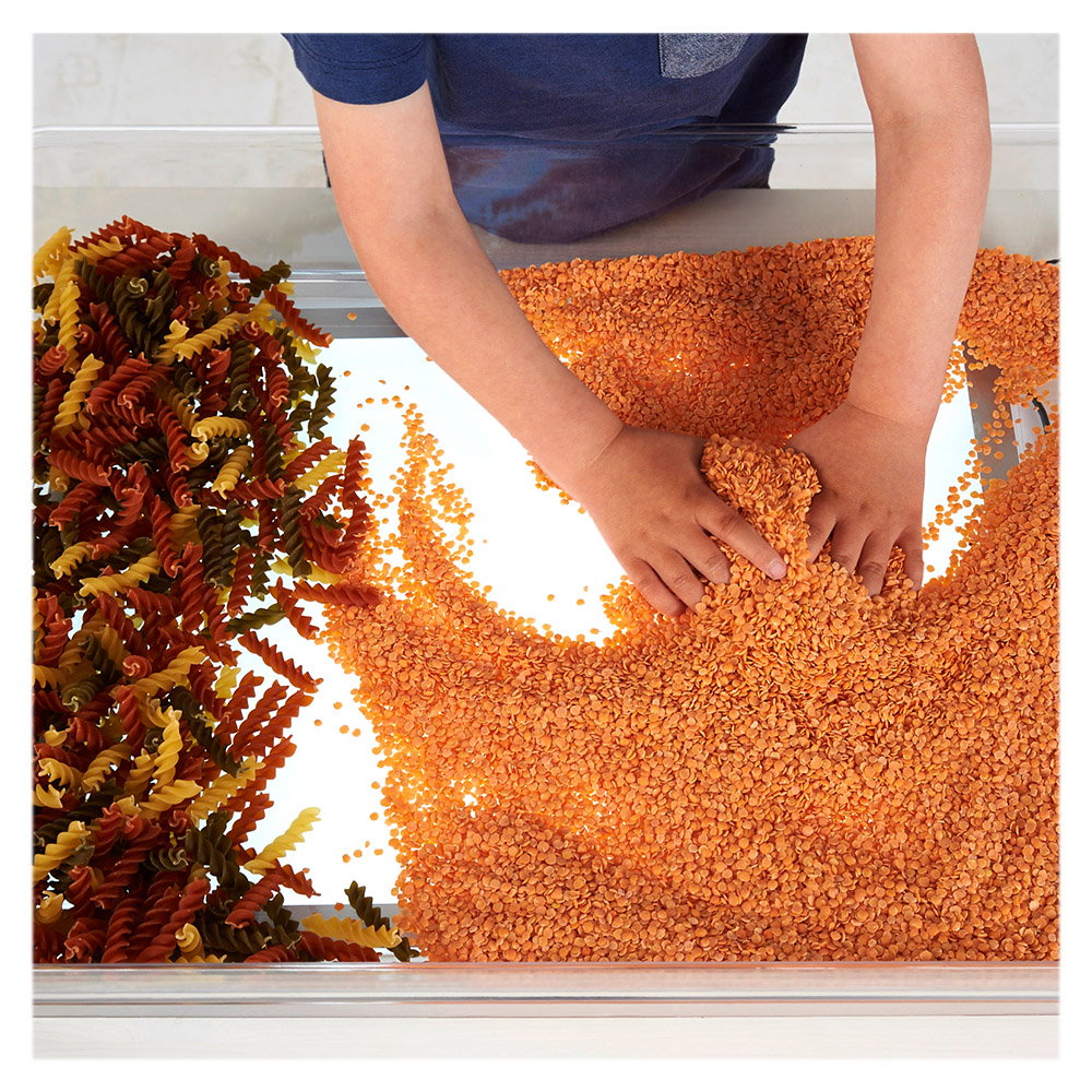 Set senzorial, panou luminos A3 LED cu tava, TickiT