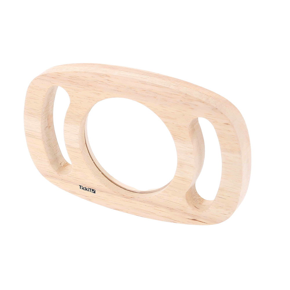 Lupa jumbo cu manere din lemn, TickiT